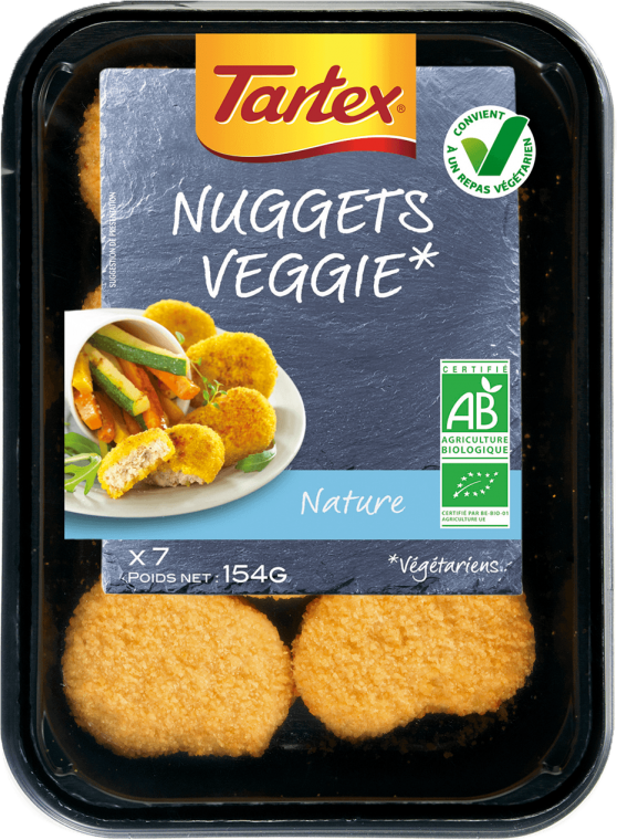 Nuggets Veggie Nature Tartex